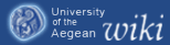 my Aegean Wiki - University of the Aegean