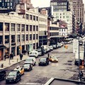 city street traffic cars
