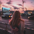 girl road thinking criticism