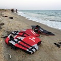 life vest beach refugees Greece