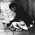 person in poverty - survival