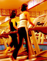 fitness gym - γυμναστική διάδρομος