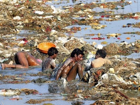 India pollution water people