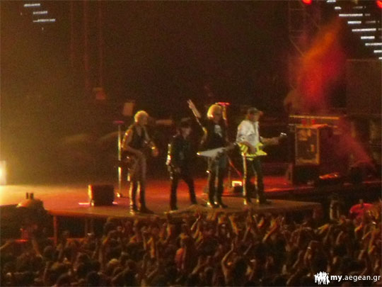 Scorpions live at Athens - Karaiskakis Stadium 6 July 2009
