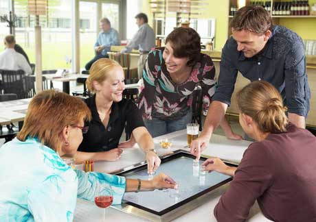Philips Entertaible people playing
