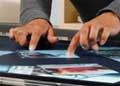 hands on Microsoft surface computer