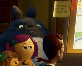 Toy Story 3 Easter Eggs - totoro